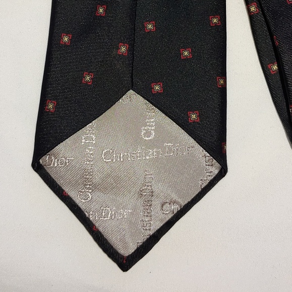 Vintage Christian Dior Silk Necktie - Picture 3 of 4